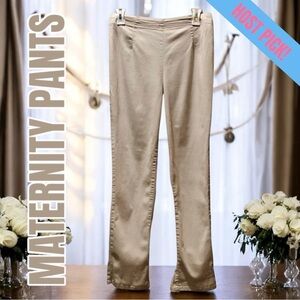 Khaki Maternity Pants- Size 10, in Great Condition!